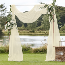 Wedding Ivory A Touch of Pampas Draping 6m x 2.5m